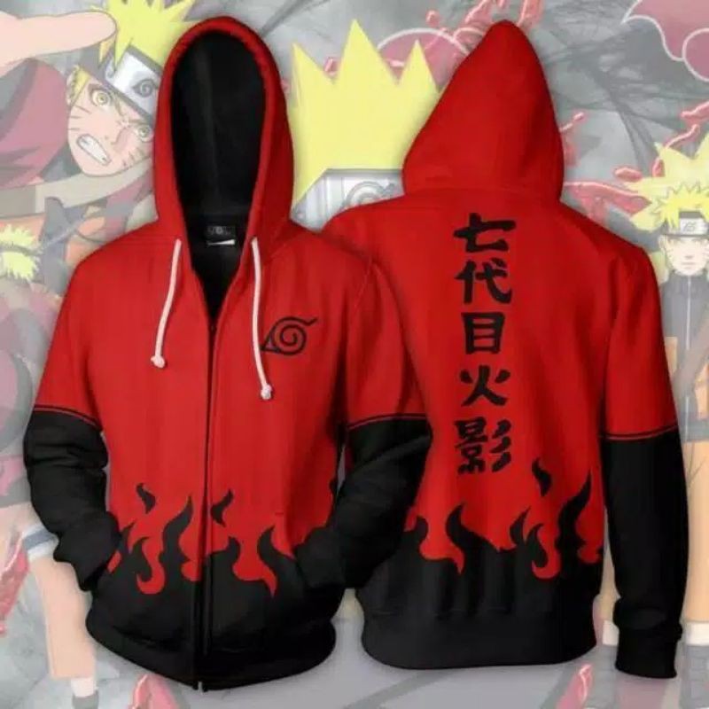 Áo Khoác Hoodie Cosplay Nhân Vật Trong Naruto