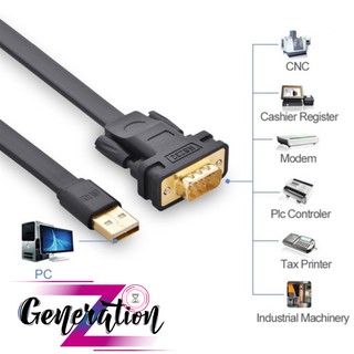 CÁP CHUYỂN USB 2.0 SANG RS232 UGREEN 20206