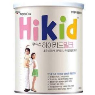 Sữa hikid food vị vani 600gr hàn quốc