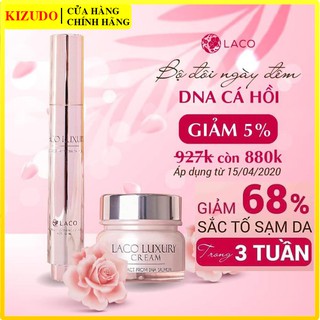 COMBO Dưỡng Da Mặt Ngày Đêm Laco Luxury HỖ TRỢ GIẢM NÁM, TÀN NHANG HIỆU QUẢ