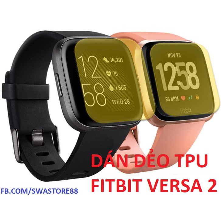 Dán Màn Hình dẻo TPU Fitbit Versa 2