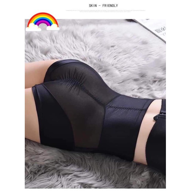 Quần gen nịt bụng kéo khoá thon gọn eo 0069