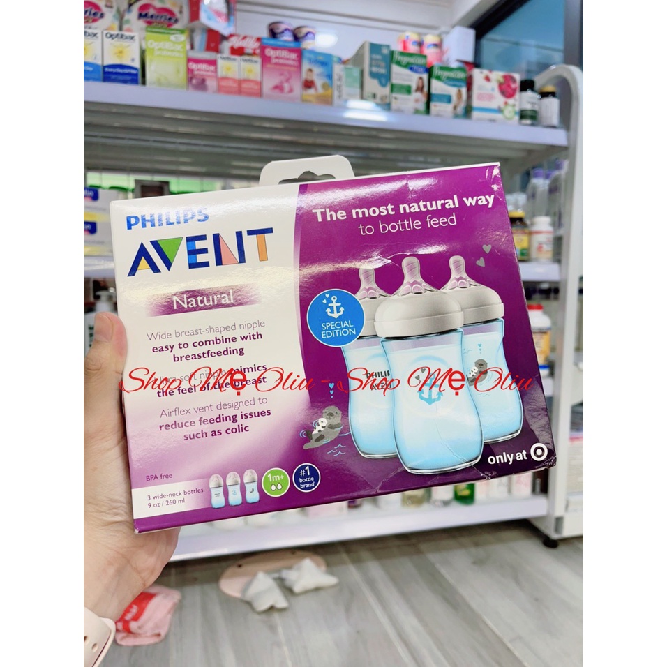[ BÁN LẺ ] Bình sữa Philips AVENT 260ml