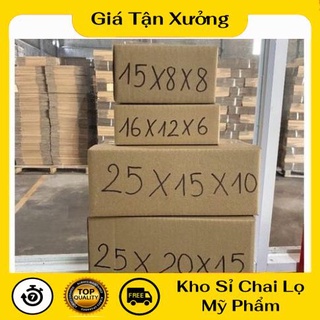 Hộp Carton Giá Rẻ ❤ TRÙM SỈ ❤ [16x12x6] Thùng Hộp Carton Đóng Gói Hàng , phụ kiện du lịch