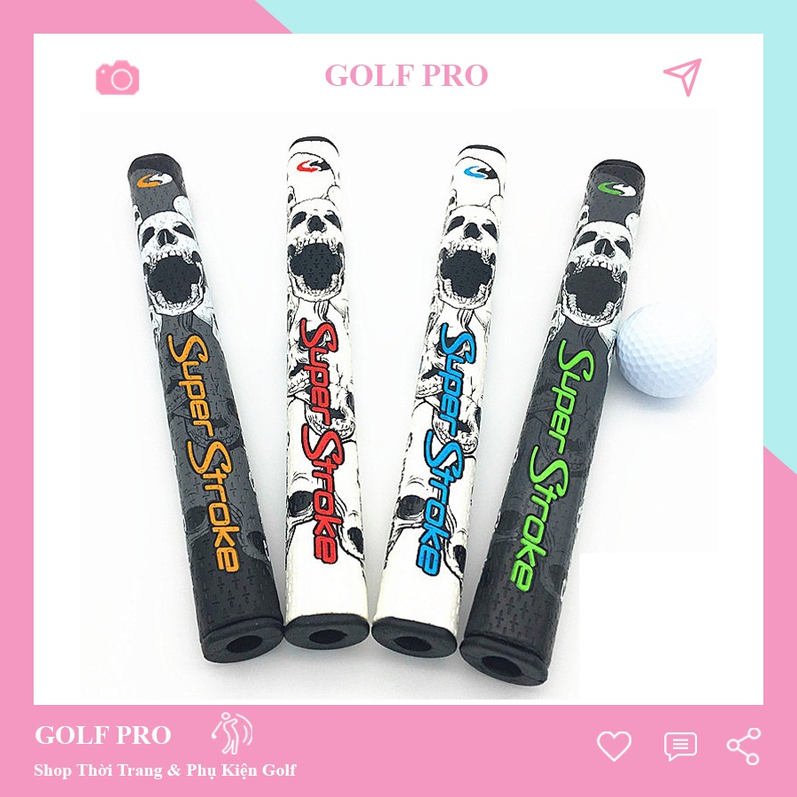 Golf grip gậy Putter bọc cán gậy sắt chống trượt êm tay thoáng khí nhiều màu sắc lựa chọn CG003