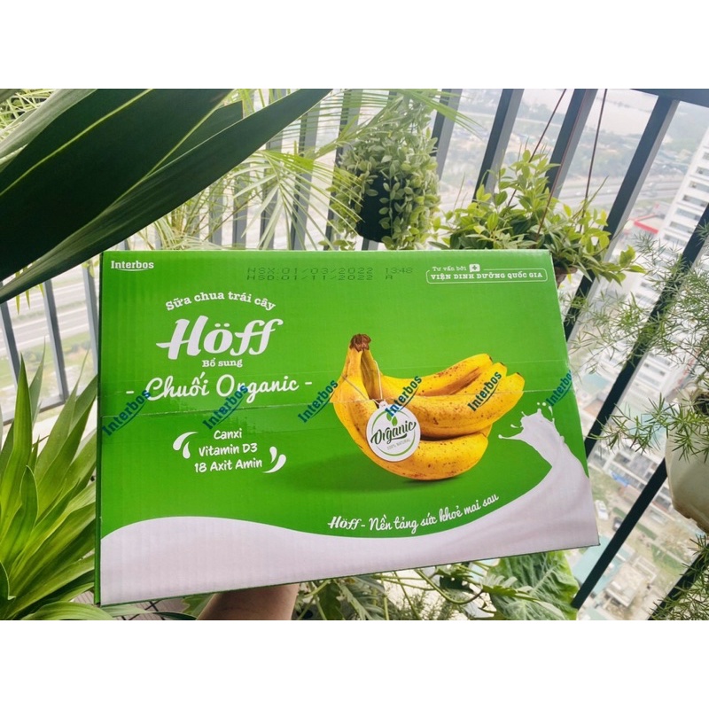 Chuối Organic lốc 6 hộp