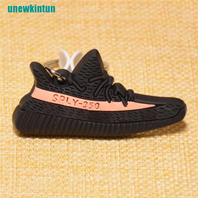 Móc Khóa Hình Giày Thể Thao Adidas Yeezy Boost 350 Đen