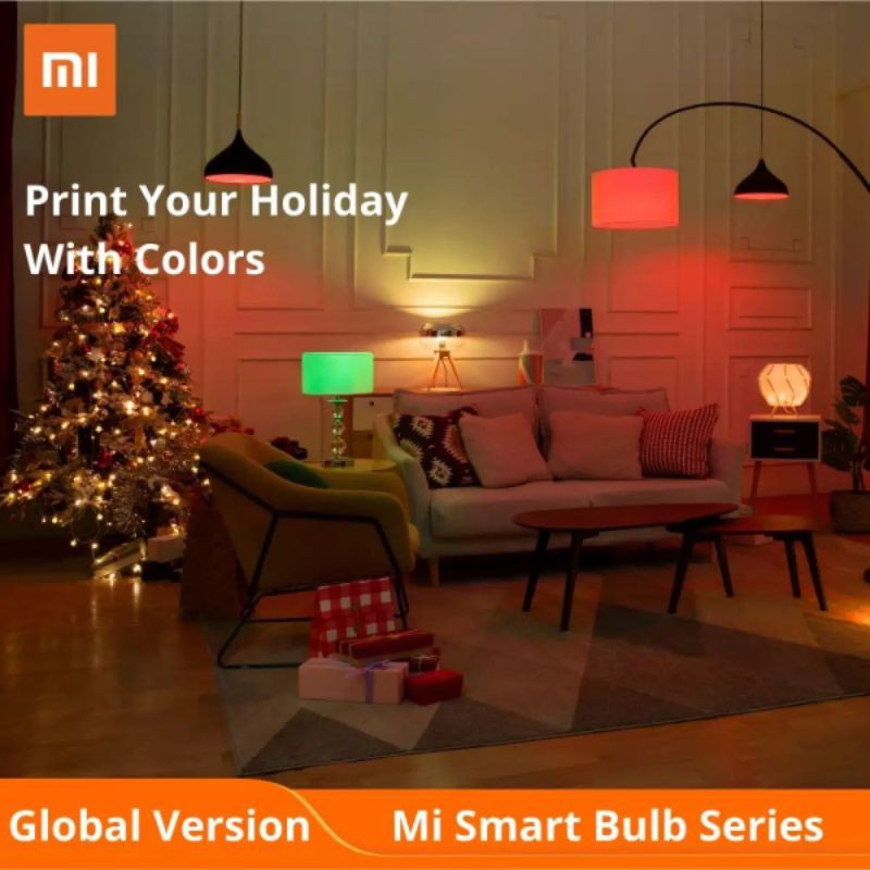 Bóng đèn thông minh Xiaomi Mi Smart LED Bulb Essential - Điều khiển bằng giọng nói