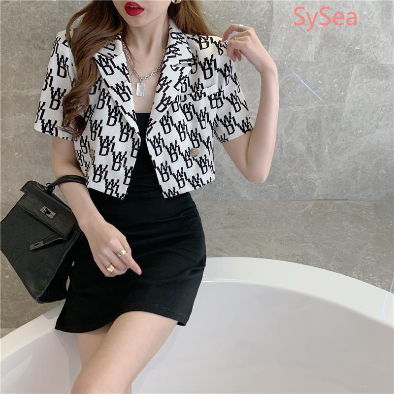 Set Áo Khoác Tay Ngắn + Đầm Tank Top Thời Trang Mùa Hè Cho Nữ