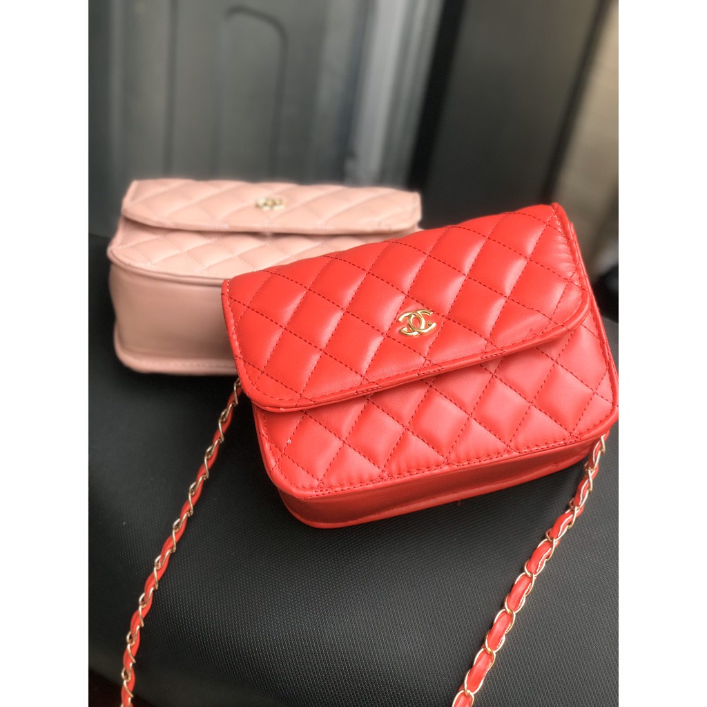 TÚI MINI KATUN TÚI CLASSIC CHẦN Ô TÚI ĐEO VAI DA MỀM HÀNG ĐẸP LOẠI 1 + ảnh thật  HOT