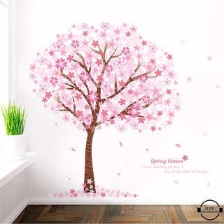Giấy Dán Tường Họa Tiết Cây Anh Đào