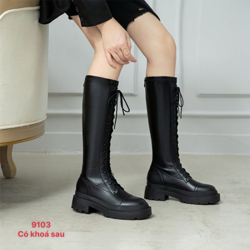 Pass boot đùi có khóa sau size 35 chân 36 nhỏ vẫn vừa