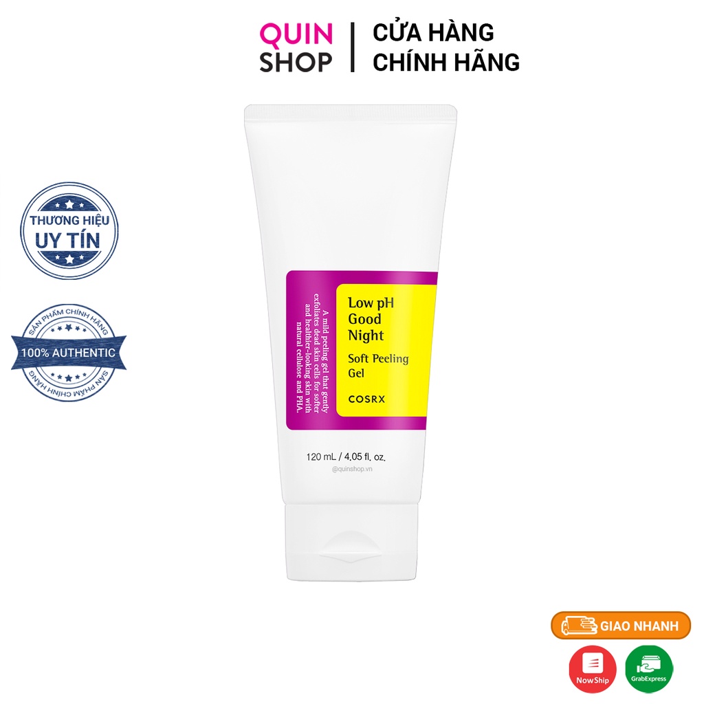 Tẩy Tế Bào Chết Dịu Nhẹ Cho Da Nhạy Cảm Cosrx Low pH Good Night Soft Peeling Gel