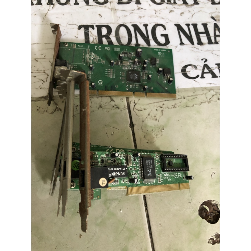 Card Lan PCI 8X cho máy tính để bàn RJ45 port