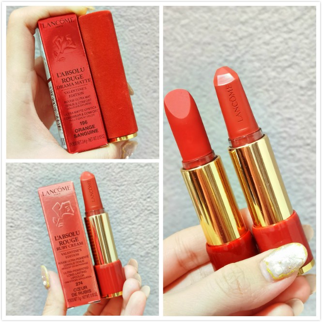 LANCOME (Hàng Mới Về) Thỏi Son Nhung Mịn Mã # 196 # 274 | BigBuy360 - bigbuy360.vn