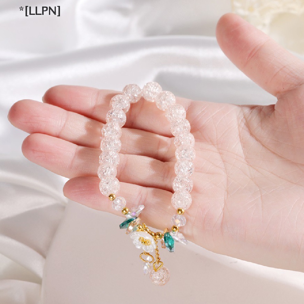 Vòng Tay Chuỗi Hạt Pha Lê Nhiều Màu Phong Cách Bohemian