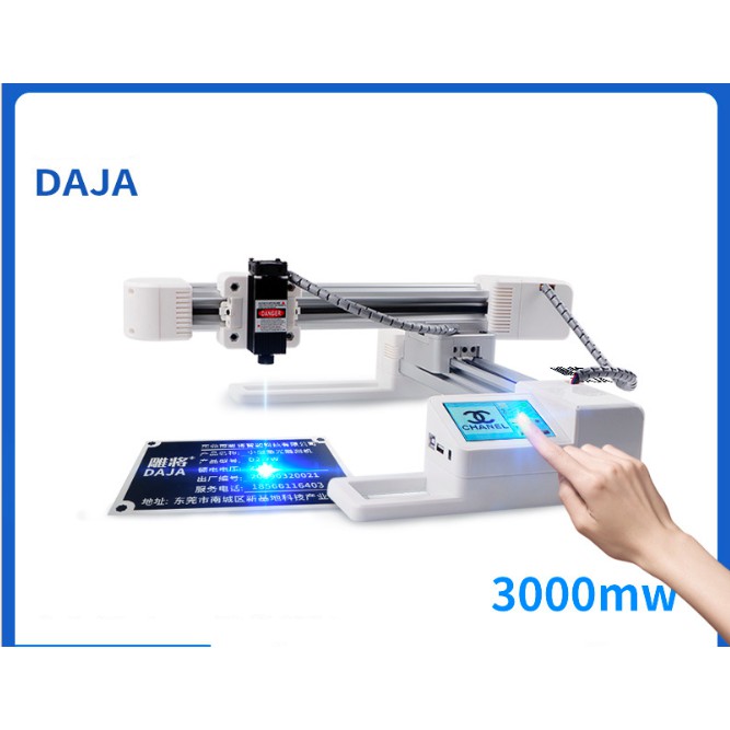 Máy khắc laser công suất cao 3000mW có màn hình cảm ứng LCD Touch - HanruiOffical