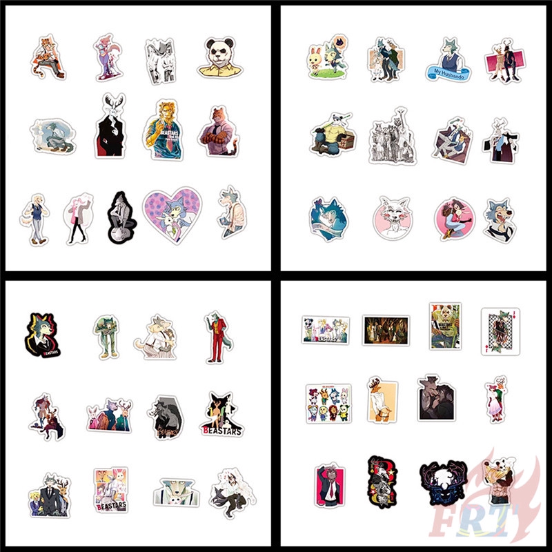 ❉ BEASTARS Series 01 - Anime Stickers ❉ 50Pcs/Set DIY Mixed Fashion Doodle Decals Stickers