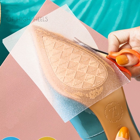 Miếng Dán Đế Giày Cao Gót Sole 3M USA Chống Trơn Trượt Bảo Vệ Đế Giày Cao Cấp