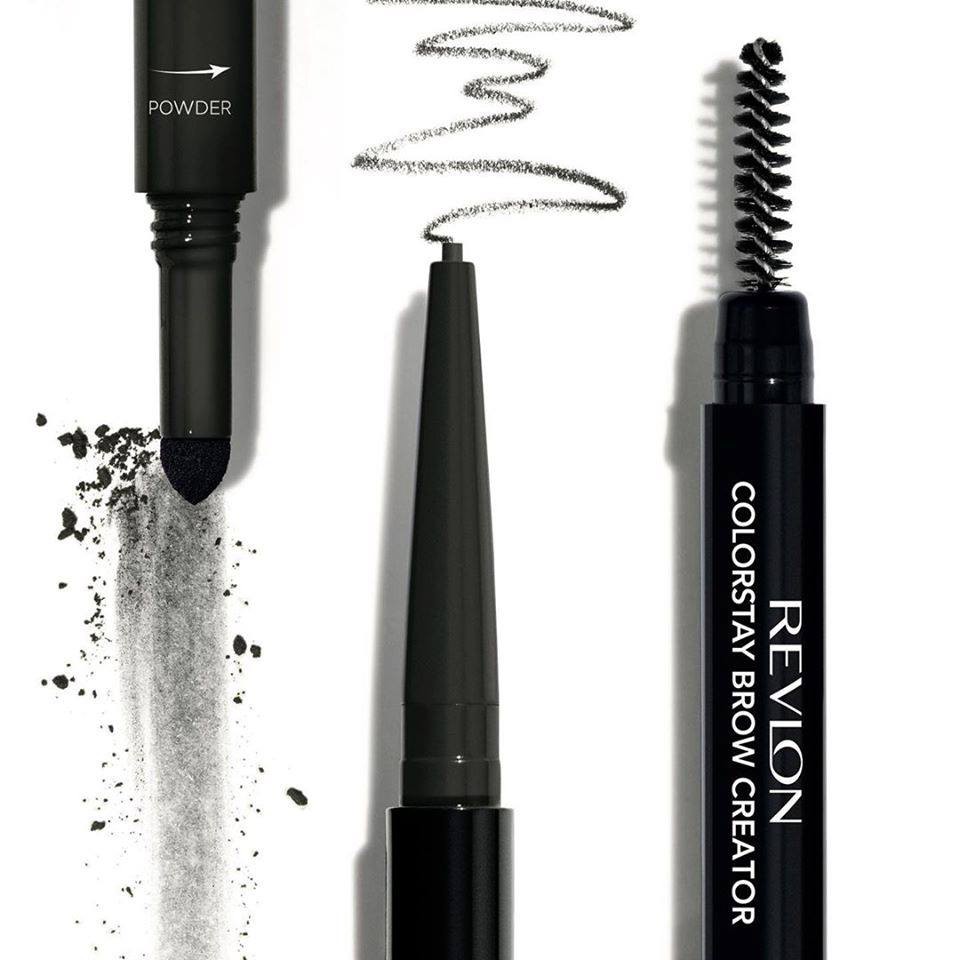 Chì Kẻ Mày Hai Đầu Revlon ColorStay Brow Creator 0.09g .#615 Soft Black Đen | BigBuy360 - bigbuy360.vn
