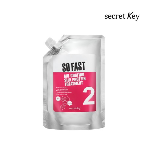 KEM Ủ TÓC SECRET KEY - So Fast  MU COATING SILK PROTEIN TREATMENT