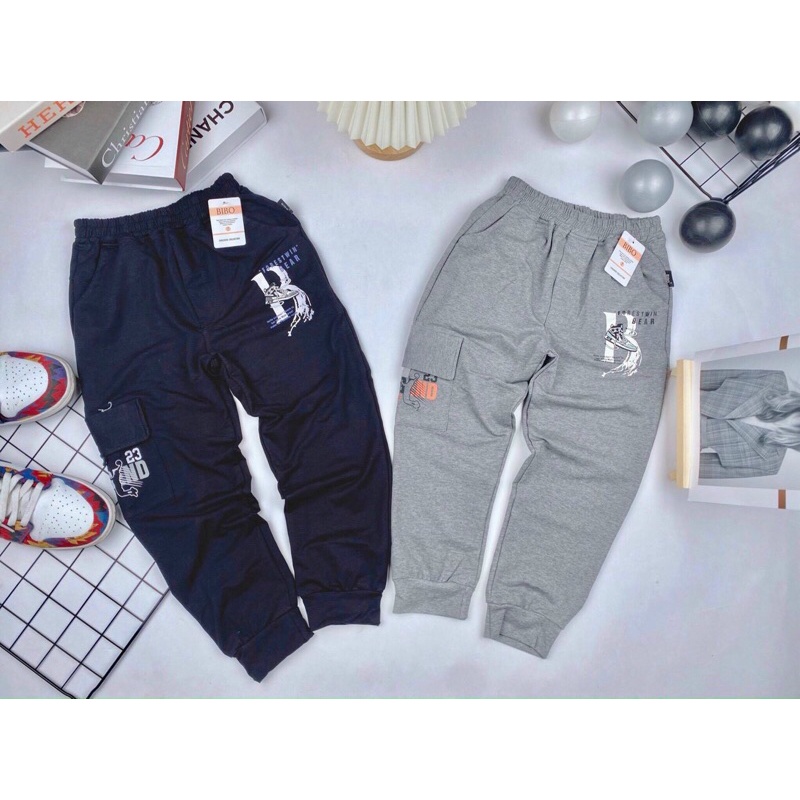 Quần cotton bé trai từ 17-40kg