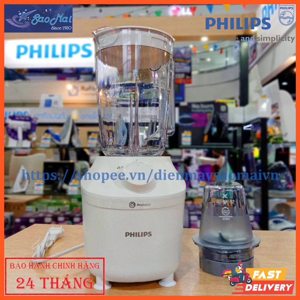 Máy xay sinh tố Philips HR2041 thay thế cho HR2051 HR2056