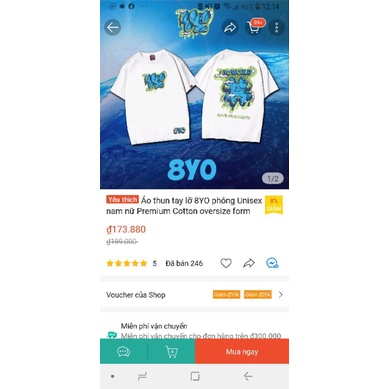 PASS ÁO 8YO WORLD SIZE M FULL TAG