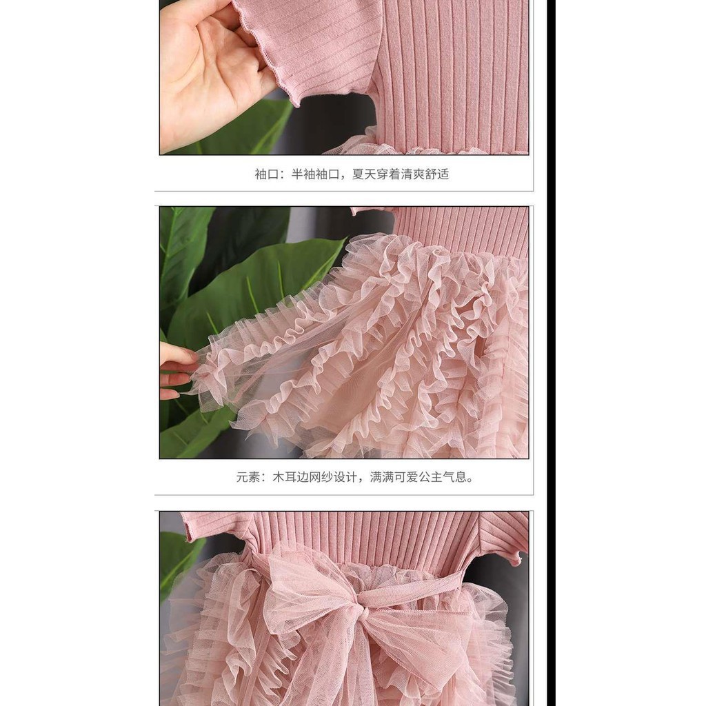 Đầm công chúa Pettiskirt thiết kế đáng yêu cho bé gái