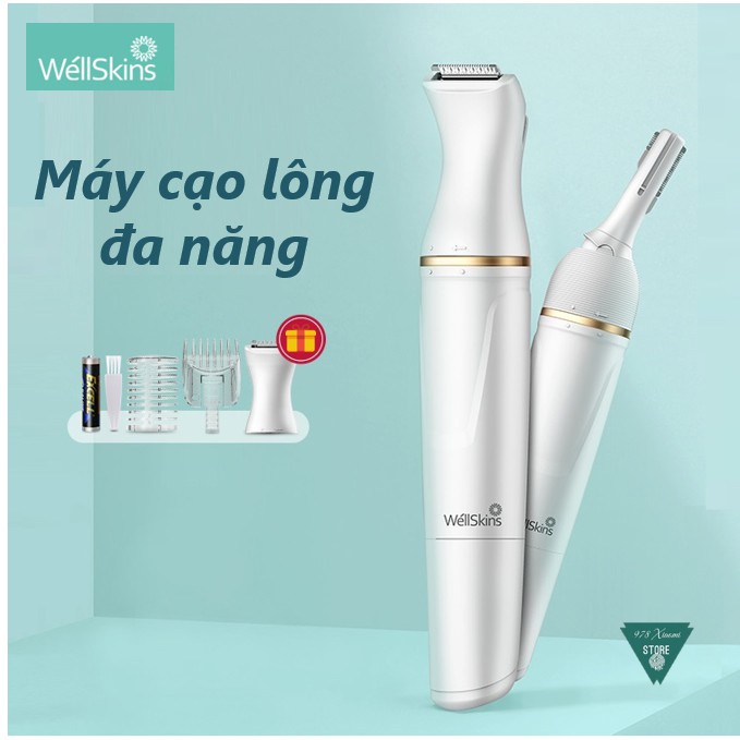 Máy cạo lông đa năng Xiaomi WéllSkins WX-TM01 - Máy cắt tỉa lông mũi Xiaomi