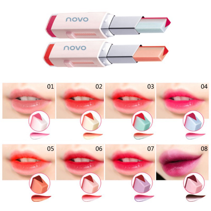 Son thỏi thiết kế 2 màu dưỡng ẩm kháng nước lâu trôi | BigBuy360 - bigbuy360.vn