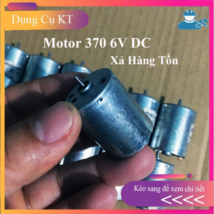 [RẺ VÔ ĐỊCH] Combo 2 Động cơ Motor 370 6V