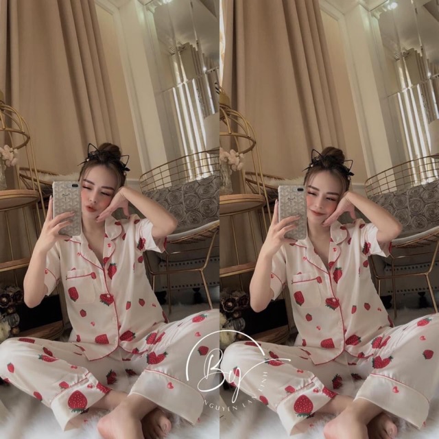 Pijama lụa satin