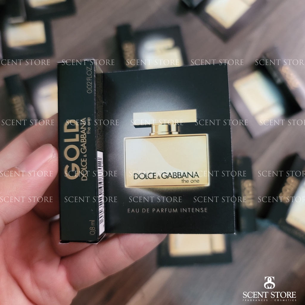 Scentstorevn - Vial chính hãng nước hoa D&amp;G The One Gold for Men, Women [0.8ml]