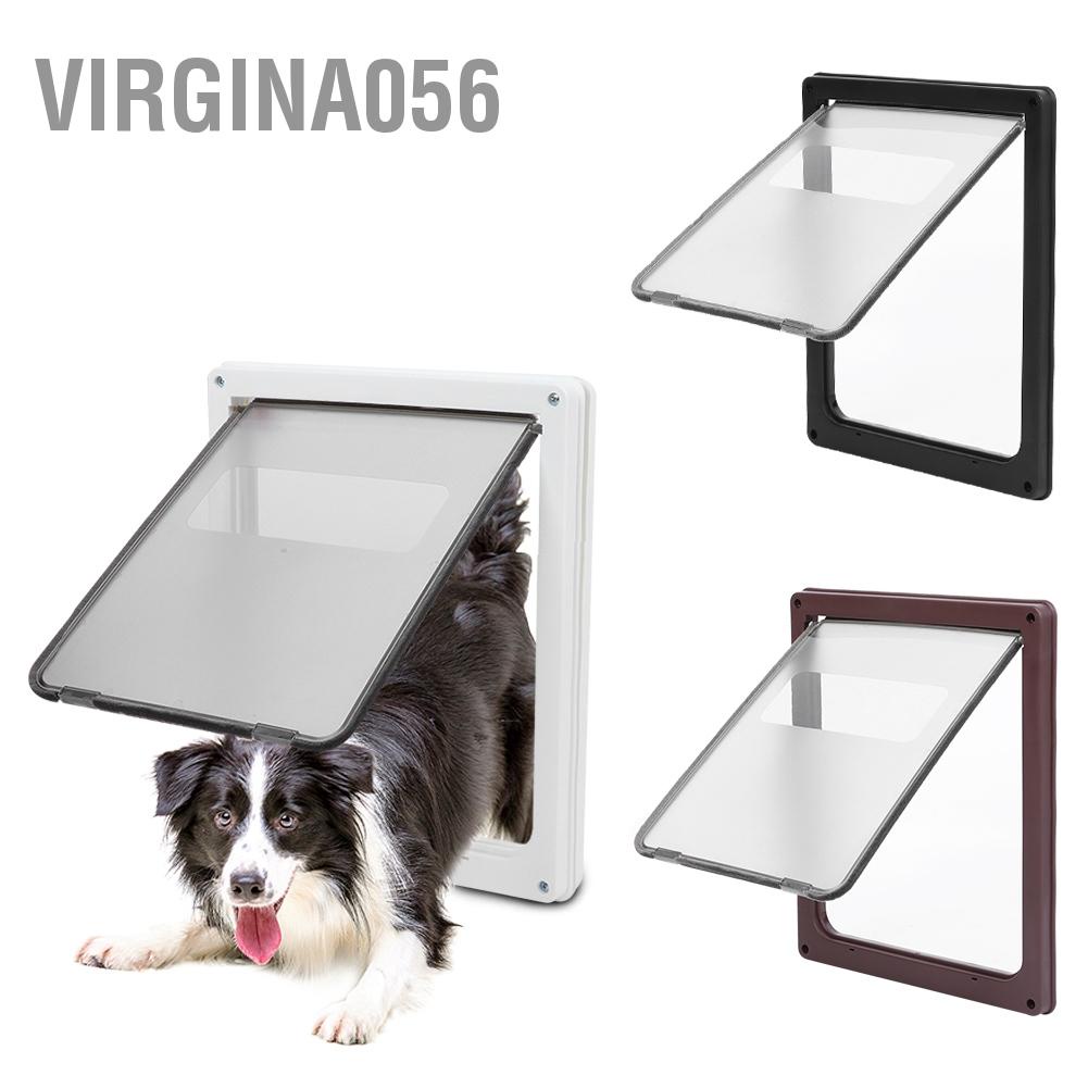 Có thể bán buôn Cửa an toàn cho chó cưng chất lượng tự do đi ra ngoài cho cửa tường dễ dàng lắp đặt Virgina056 Hàng giao ngay