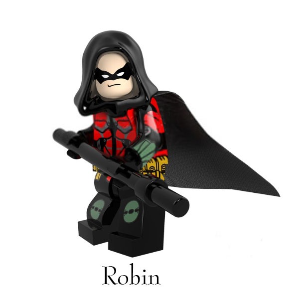 Minifigures nhân vật siêu anh hùng Mẫu Mới Nhất Robin Dr.Strange Harley Quinn