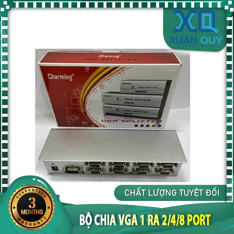 Hub chia VGA 1 ra 2, 1 ra 4, 1 ra 8 VIDEO SPLITTER -- Bộ chia HDMI Switch 1 ra 2, 1 ra 4, 1 ra 8 VID