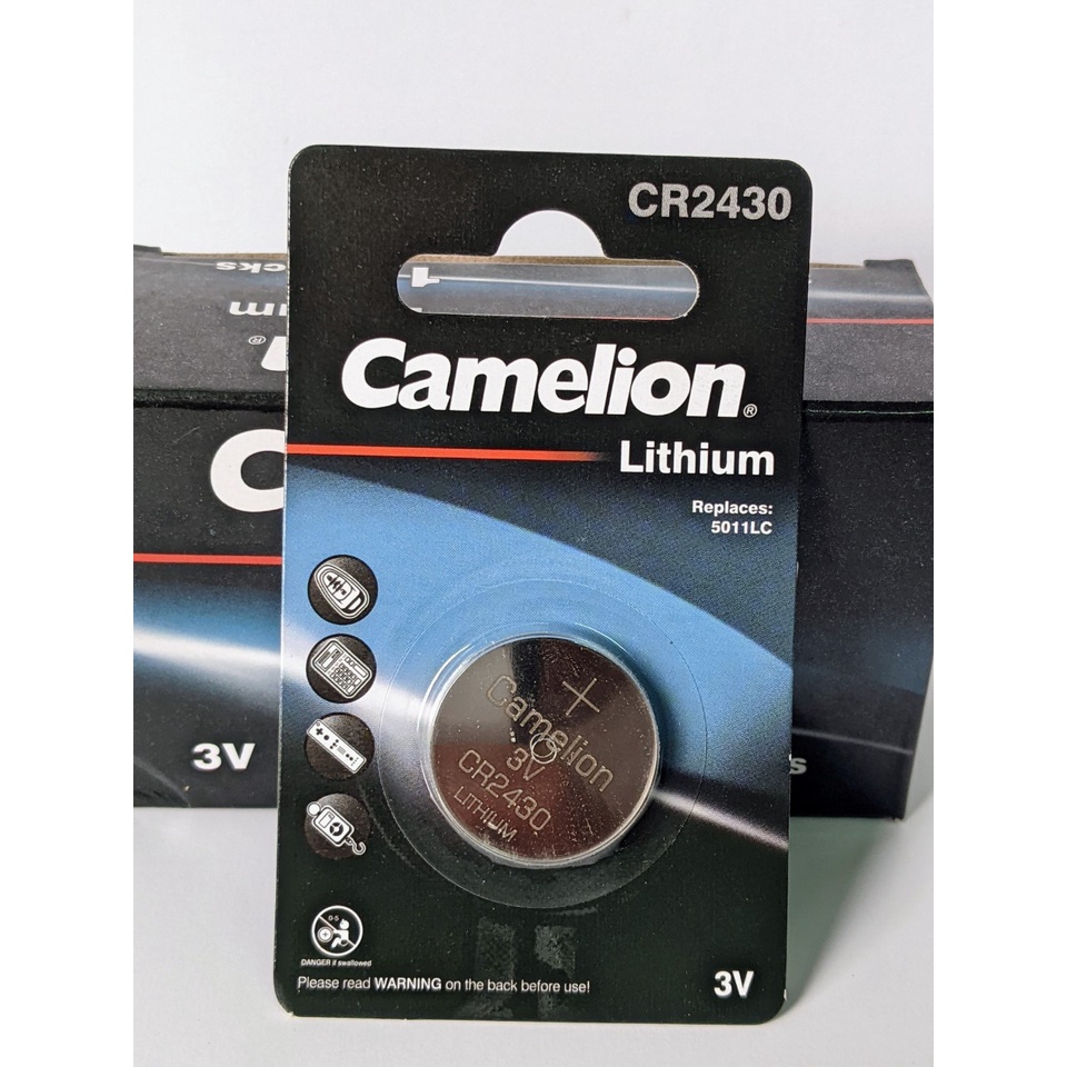 Pin CR2430 Camelion, Panasonic, Renata Chính Hãng