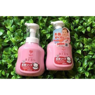 Dầu gội đầu tạo bọt Arau baby 450ml