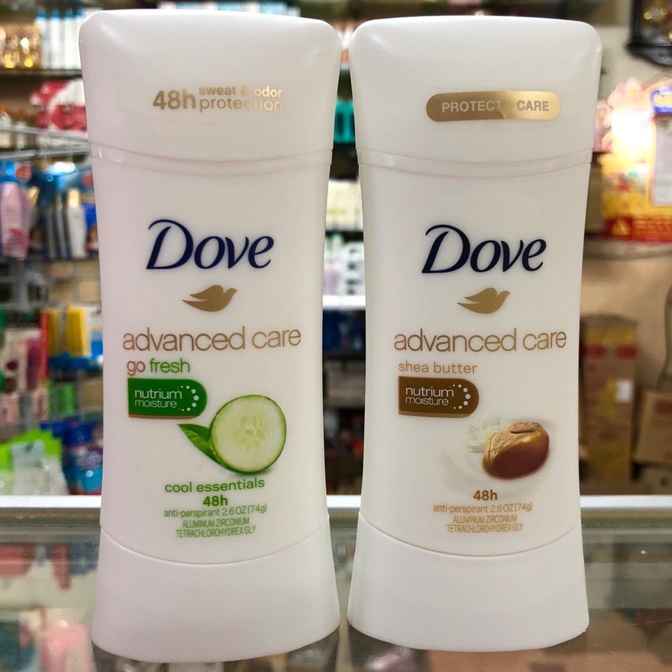 Lăn khử mùi Dove Advanced Care 74g