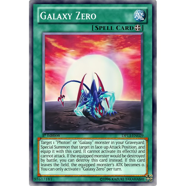 [ Bài Yugioh In ] Galaxy-Eyes Photon Dragon Deck 2021 ( Tháng 2 )