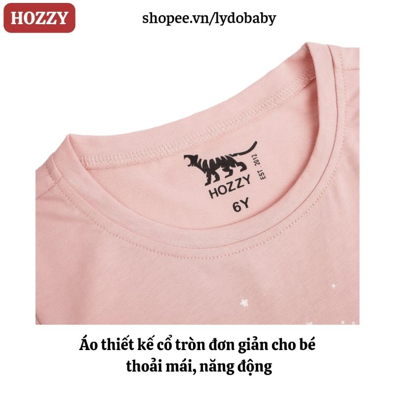 Đồ bộ bé gái Hozzy 20kg - 40kg áo kèm chân váy size đại có chip đùi set trang phục đi chơi cho bé 6 tuổi đến 12 tuổi