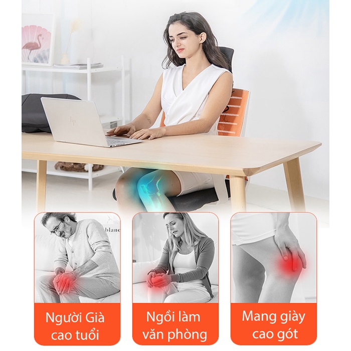 (HÀNG MỚI VỀ) Máy massage đầu gối hồng ngoại kết hợp laser Kenee Massage ST-1101A