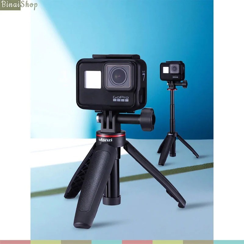 Ulanzi MT-09 - Tripod Tích Hợp Gậy Selfie Cho GoPro Và Action Camera