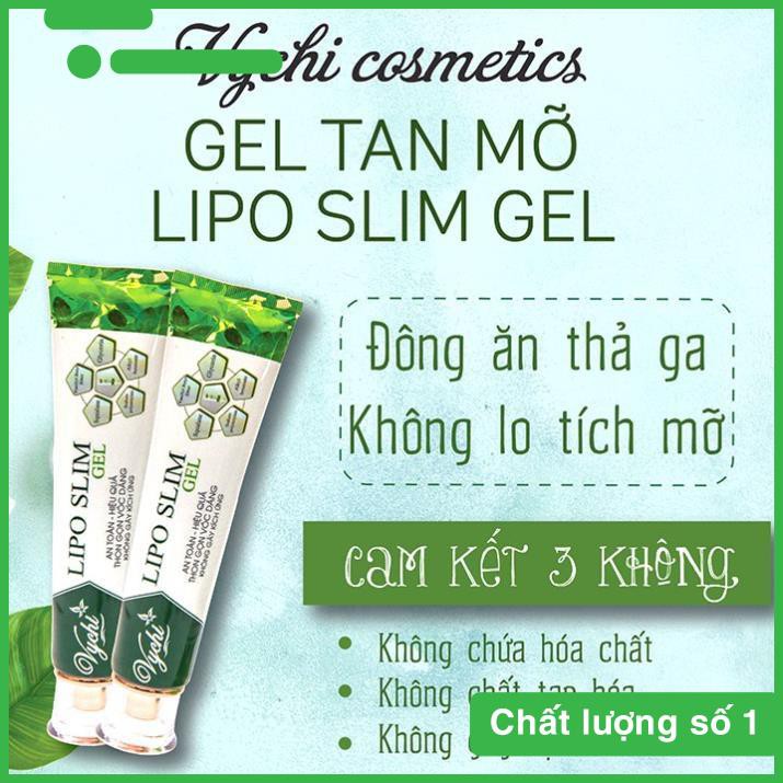 Gel tan mỡ/Kem tan mỡ - LIPO SLIM GEL VYCHI - giảm 3-5cm vòng bụng sau 1 TUẦN