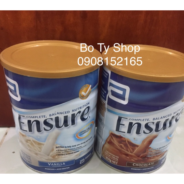 Sữa bột Ensure