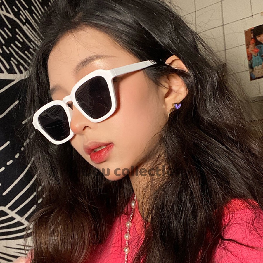 [Nowship2h] Kính Mát (Kính Râm) Cao Cấp Hình Hộp Gọng Nhựa Phong Cách Châu Âu &amp; Mỹ - Carl Fitow - Mã MK017