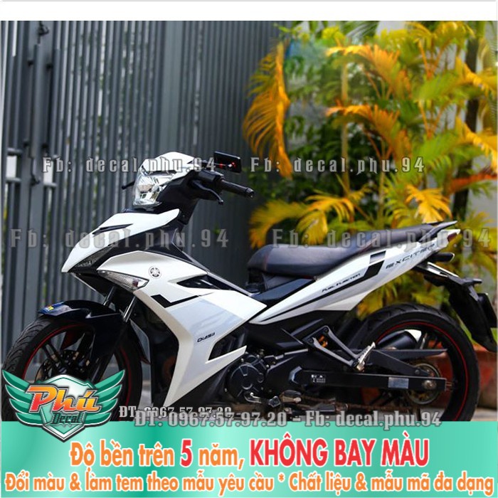 Tem rời EX 150 Tem rời trắng đen 2016 (P) -1