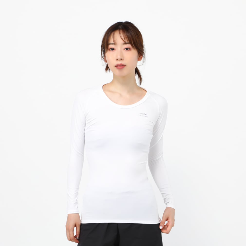 Áo tay dài nữ combat - chạy bộ, chơi golf, yoga, gym, fitness, bơi - Tigora Japan chính hãng 100%. Chống UV>90%