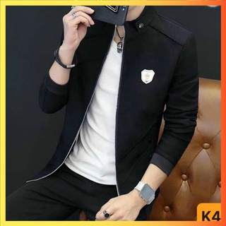 Áo khoác kaki nam cao cấp cổ đứng phong cách thời thượng hg181